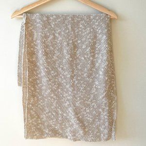 Garage Cream Taupe and White Cotton Acrylic Snood